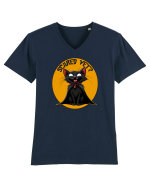 SCARED YET? - PISICA NEAGRA - DRACULA Tricou mânecă scurtă guler V Bărbat Presenter