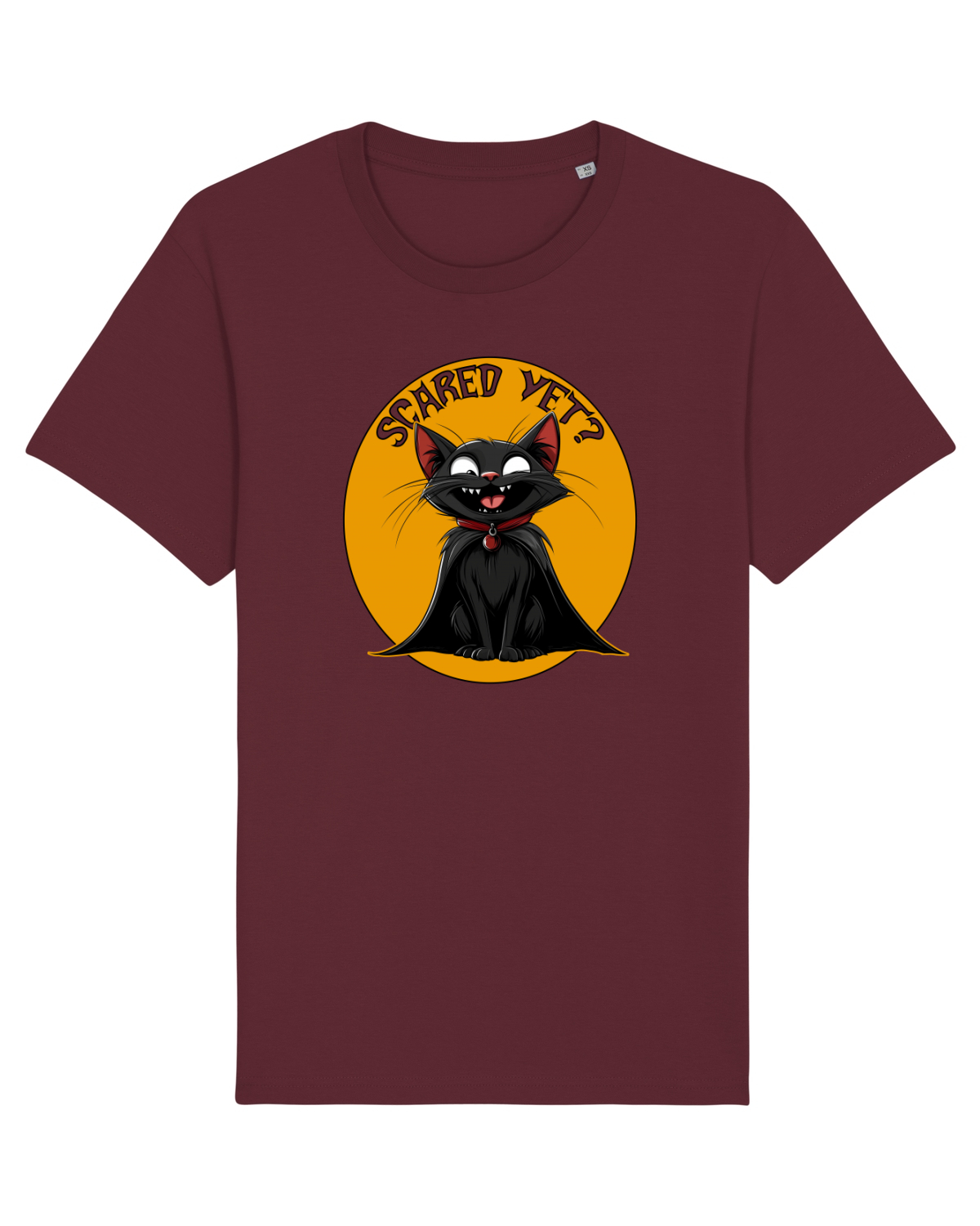 Tricou mânecă scurtă Unisex Rocker Burgundy