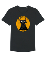 SCARED YET? - PISICA NEAGRA - DRACULA Tricou mânecă scurtă guler larg Bărbat Skater