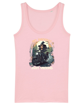 NO BROOMS, JUST VROOMS Cotton Pink