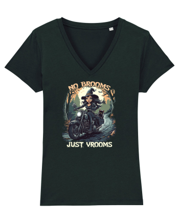 NO BROOMS, JUST VROOMS Black