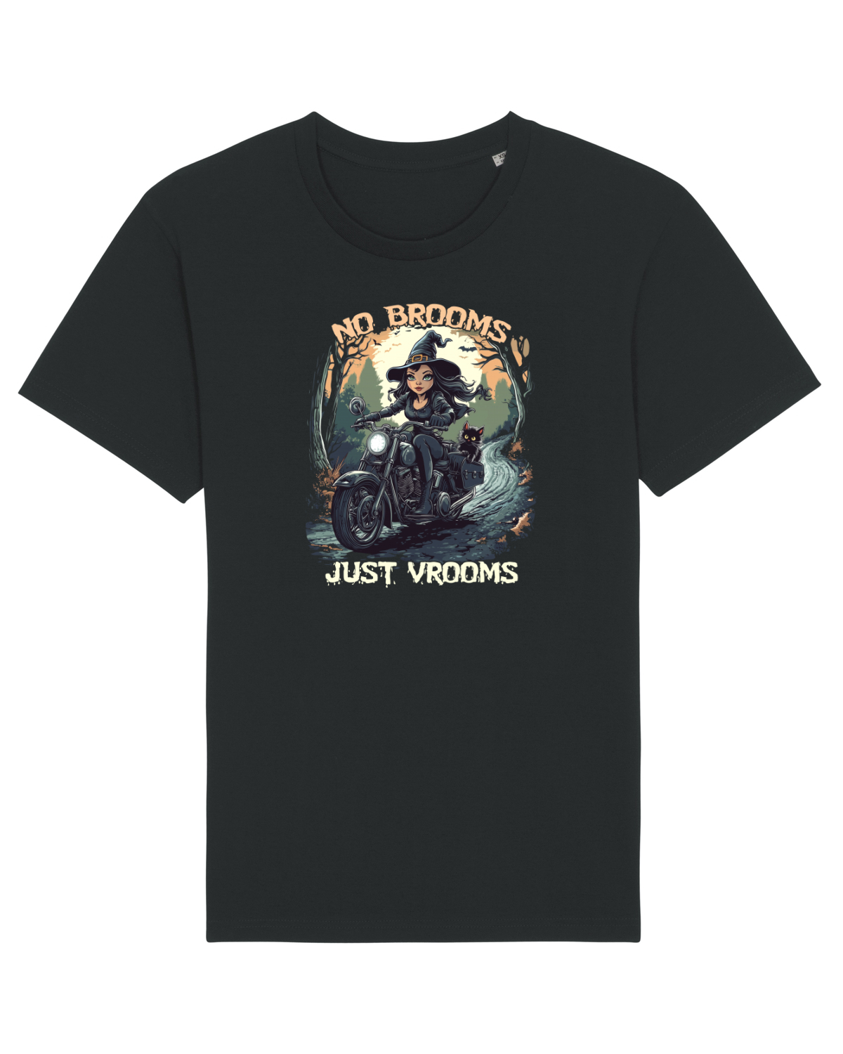 Tricou mânecă scurtă Unisex Rocker Black