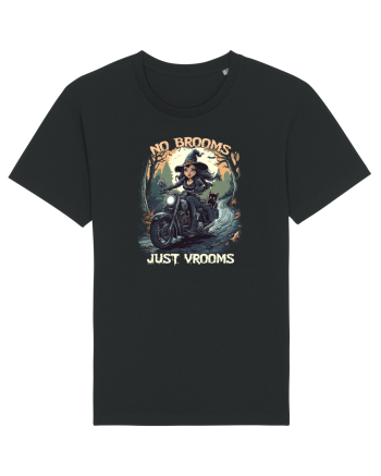 NO BROOMS, JUST VROOMS Black
