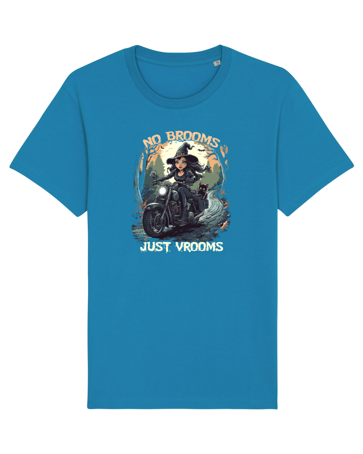 Tricou mânecă scurtă Unisex Rocker Azur