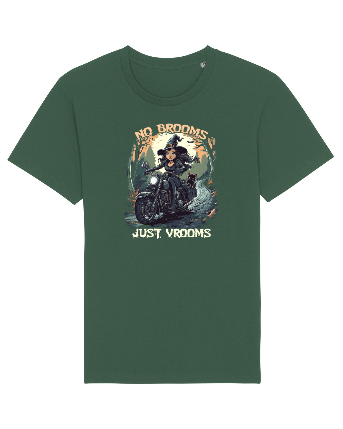Tricou mânecă scurtă Unisex Rocker Bottle Green