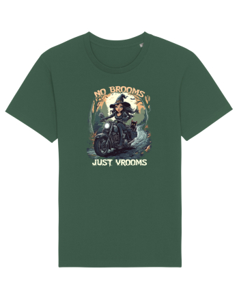 NO BROOMS, JUST VROOMS Bottle Green