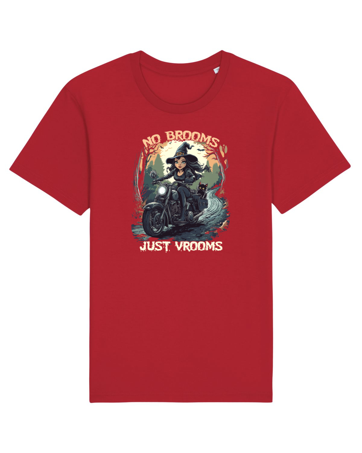 Tricou mânecă scurtă Unisex Rocker Red