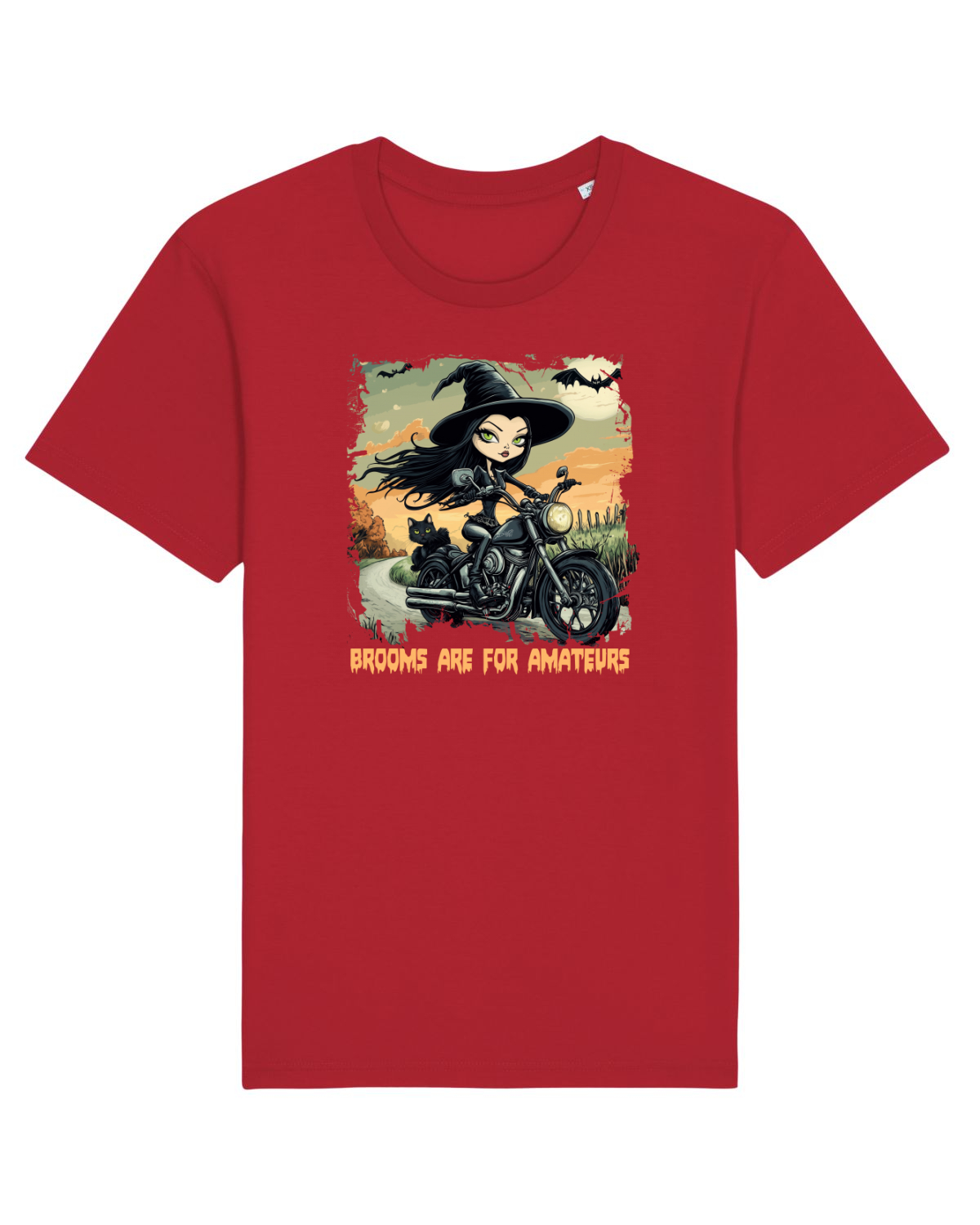 Tricou mânecă scurtă Unisex Rocker Red