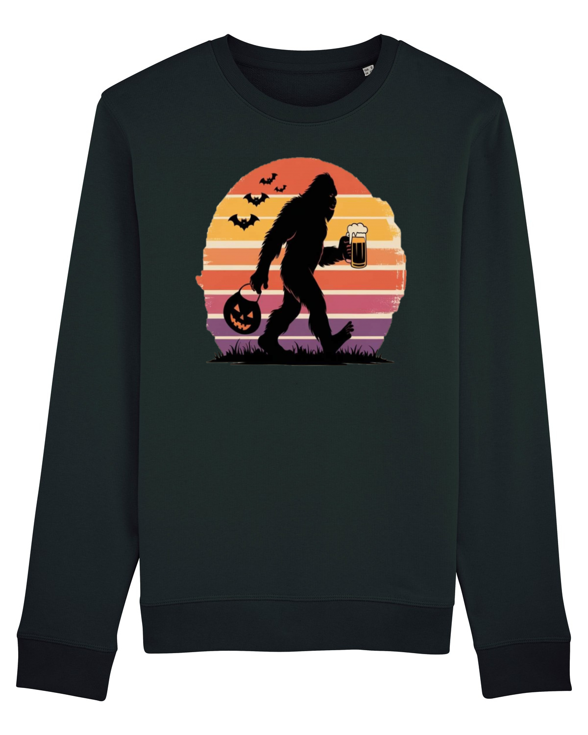 Bluză mânecă lungă Unisex Rise Black