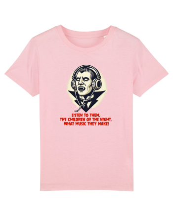 LISTEN TO THEM, THE CHILDREN OF THE NIGHT - DRACULA Cotton Pink