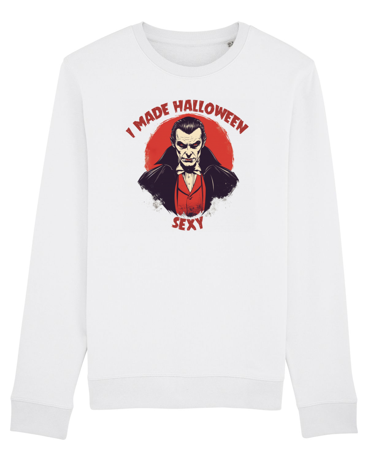 Bluză mânecă lungă Unisex Rise White