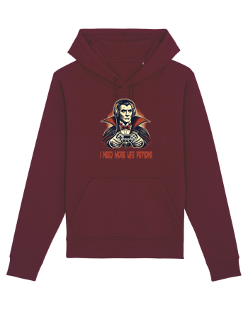 DRACULA -I NEED MORE LIFE POTIONS  Burgundy