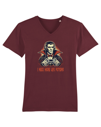 DRACULA -I NEED MORE LIFE POTIONS  Burgundy