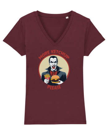 DRACULA - MORE KETCHUP, PLEASE! Burgundy