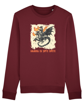 BALAURUL CU SAPTE CAPETE  Burgundy