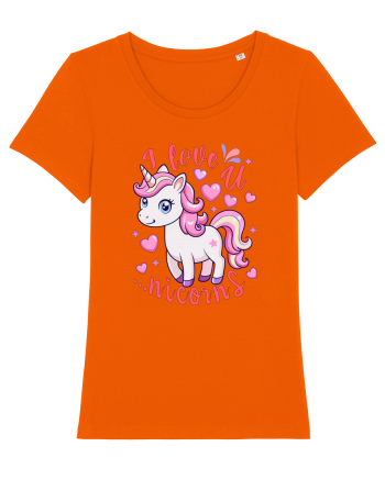 Imi place de tine. Pardon, de unicorni Bright Orange