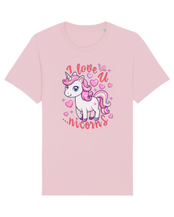 Imi place de tine. Pardon, de unicorni Cotton Pink