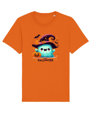 Halloween cute ghost  Bright Orange