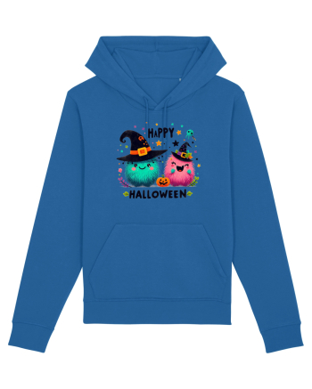 Happy Halloween cute ghost  Royal Blue