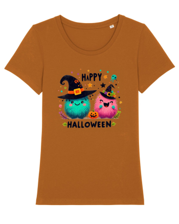 Happy Halloween cute ghost  Roasted Orange
