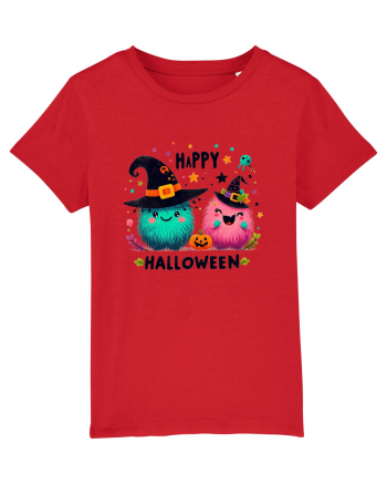 Happy Halloween cute ghost  Red