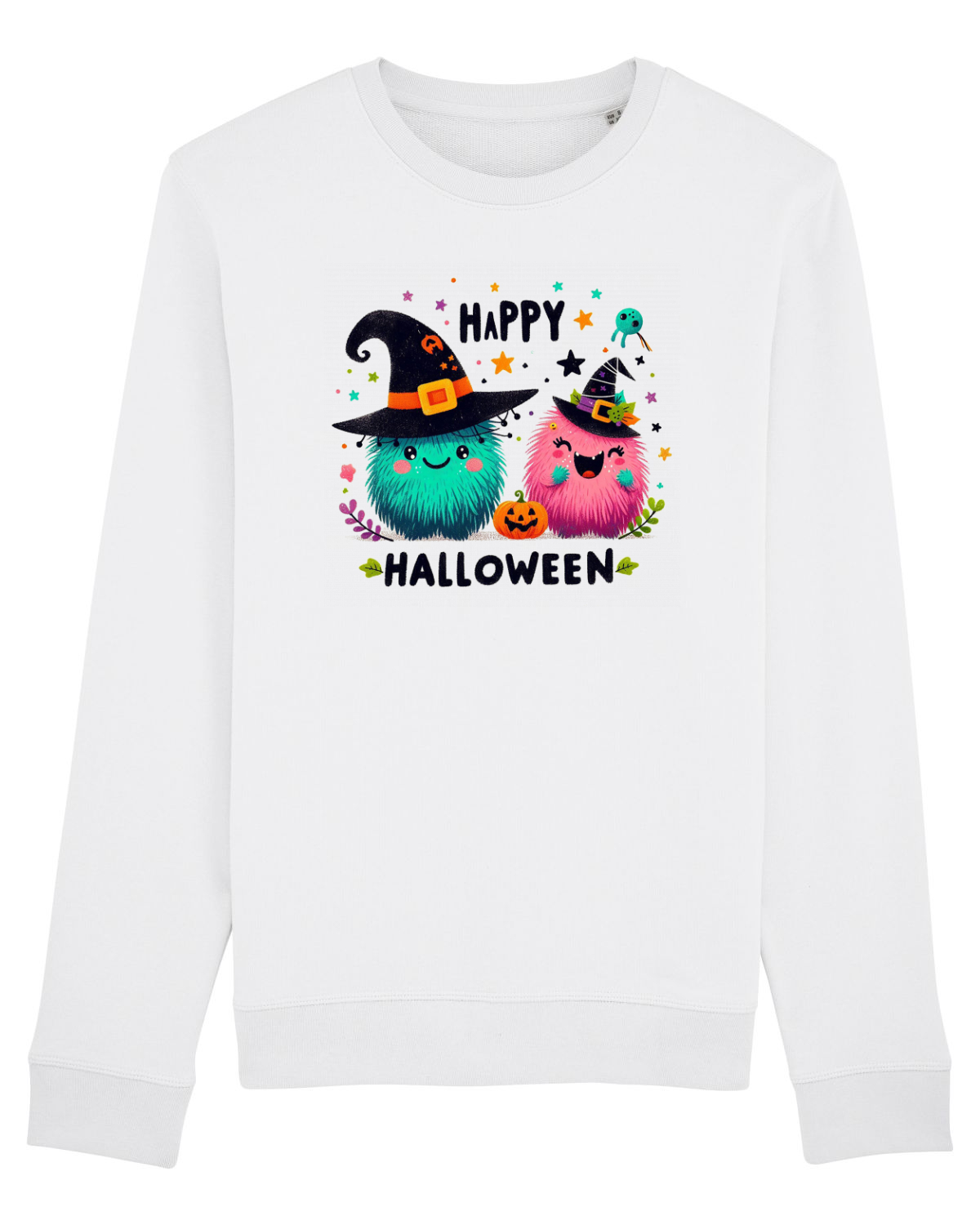 Bluză mânecă lungă Unisex Rise White