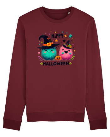 Happy Halloween cute ghost  Burgundy