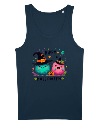 Happy Halloween cute ghost  Navy