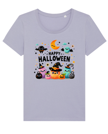 Happy Halloween cute ghost buddies Lavender