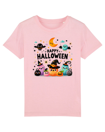 Happy Halloween cute ghost buddies Cotton Pink
