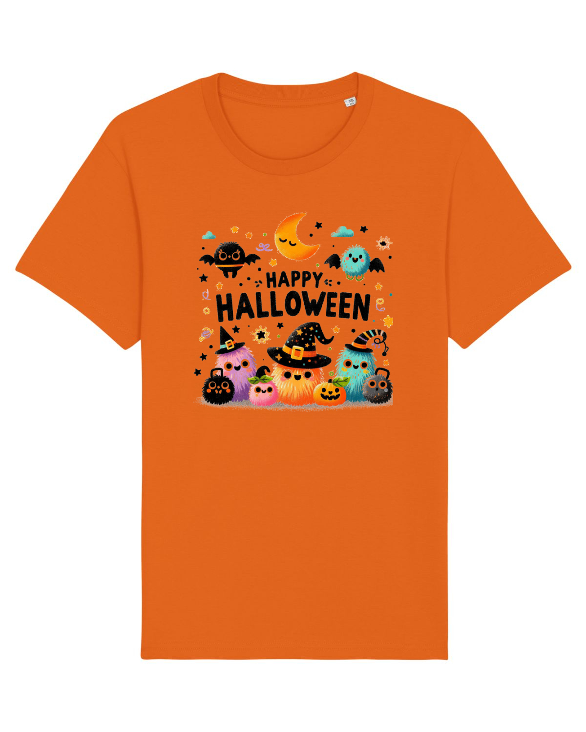 Tricou mânecă scurtă Unisex Rocker Bright Orange