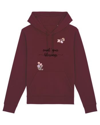 Count your Blessings Burgundy