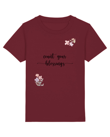 Count your Blessings Burgundy