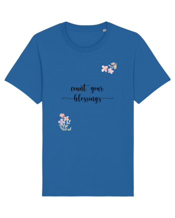 Count your Blessings Royal Blue