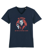 DRACULA - BE AFRAID, BUT FIRST, LET ME TAKE A SELFIE Tricou mânecă scurtă guler V Bărbat Presenter