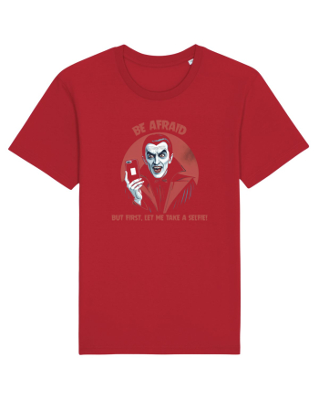 DRACULA - BE AFRAID, BUT FIRST, LET ME TAKE A SELFIE Red