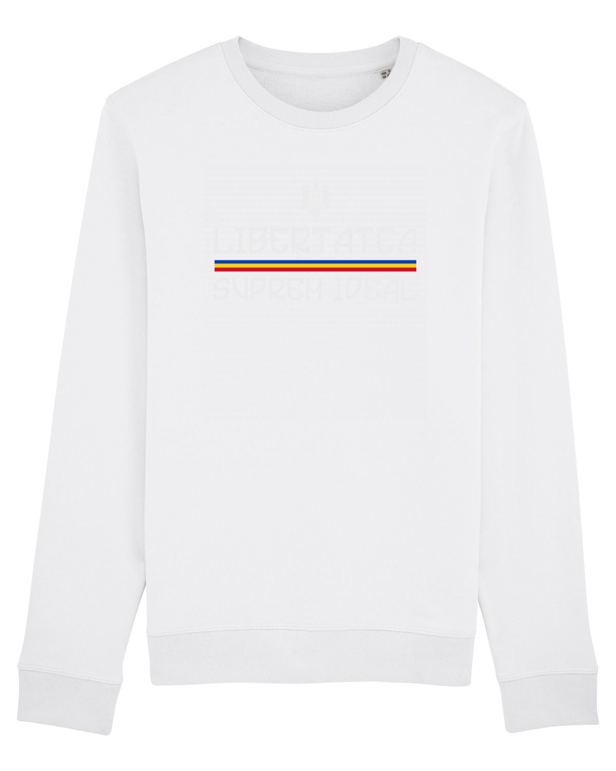 Bluză mânecă lungă Unisex Rise White
