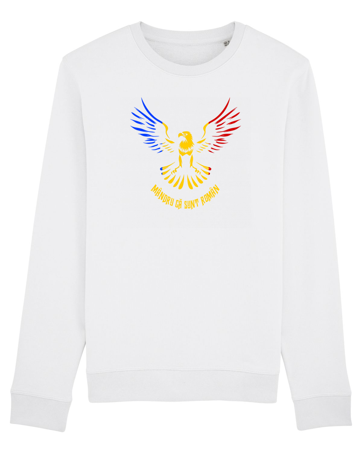 Bluză mânecă lungă Unisex Rise White