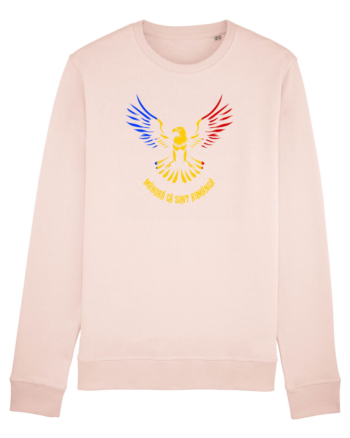 Bluză mânecă lungă Unisex Rise Candy Pink