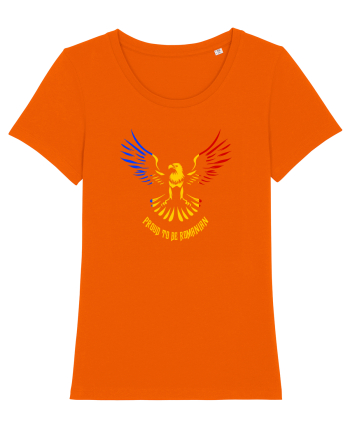 PROUD TO BE ROMANIAN - acvila de munte Bright Orange