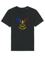 PROUD TO BE ROMANIAN - acvila de munte Tricou mânecă scurtă Unisex Rocker