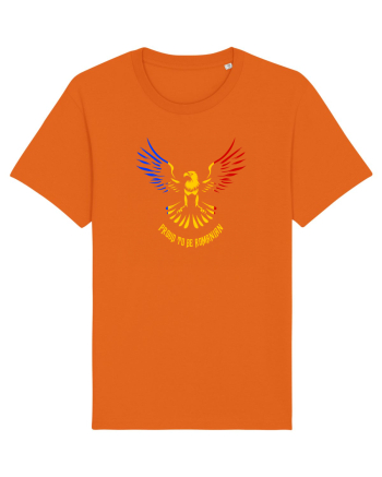 PROUD TO BE ROMANIAN - acvila de munte Bright Orange