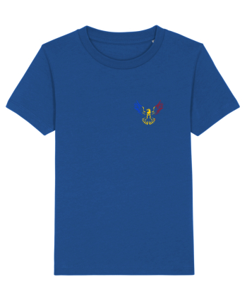 ROMAN ROMANCA ROMANIAN - lateral- acvila de munte Majorelle Blue