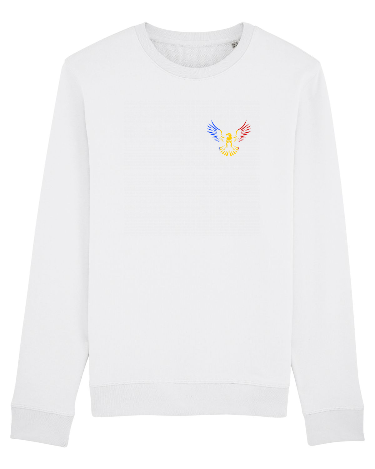 Bluză mânecă lungă Unisex Rise White
