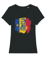 Unirea 1859 - Alexandru Ioan Cuza Tricou mânecă scurtă guler larg fitted Damă Expresser