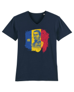 Unirea 1859 - Alexandru Ioan Cuza Tricou mânecă scurtă guler V Bărbat Presenter
