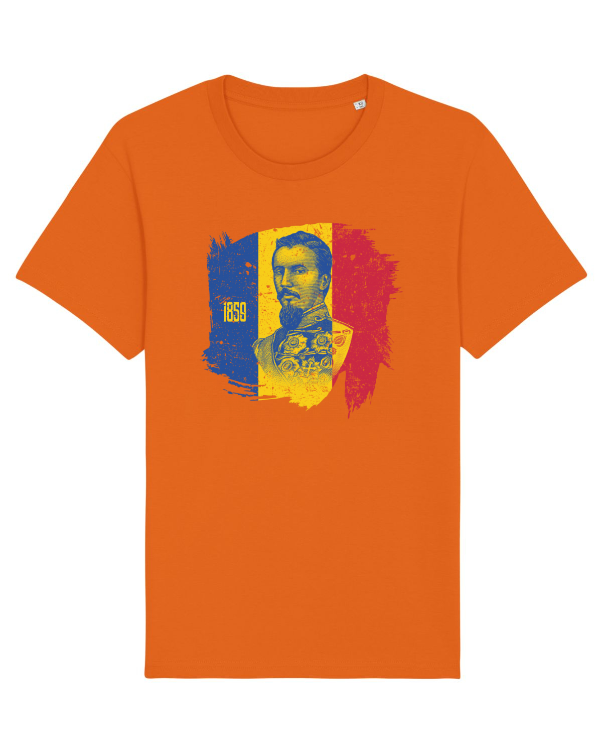 Tricou mânecă scurtă Unisex Rocker Bright Orange