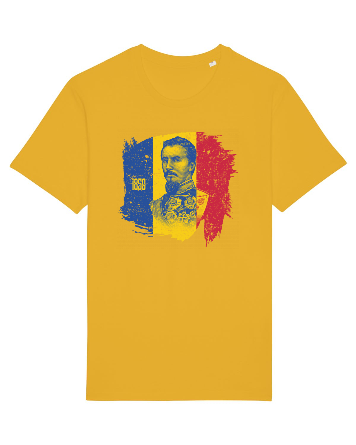 Tricou mânecă scurtă Unisex Rocker Spectra Yellow