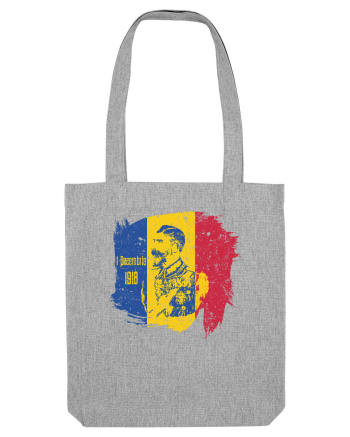 Unirea 1 Decembrie 1918 - Regele Ferdinand 1 Heather Grey