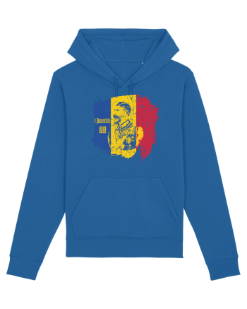 Unirea 1 Decembrie 1918 - Regele Ferdinand 1 Royal Blue